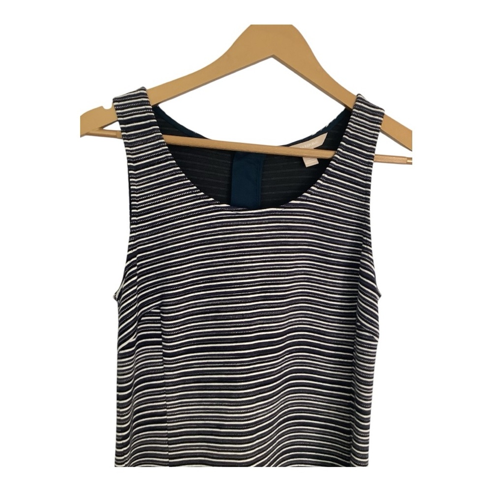 Banana Republic Navy & White Striped Sleeveless Fit & Flare Dress Size 8
B027 - Picture 4 of 7